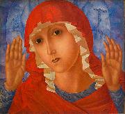 Kuzma Sergeevich Petrov-Vodkin, The Mother of God of Tenderness toward Evil Hearts
